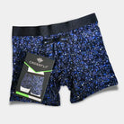 IKON Men’s 6" Boxers – Skulls & Hearts Blue| Crossfly Everyday Series