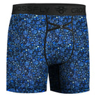 IKON Men’s 6" Boxers – Skulls & Hearts Blue| Crossfly Everyday Series
