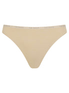 Ted Baker Indie Embossed Women Thongs – 3 Pack White, Irish Cream & Black