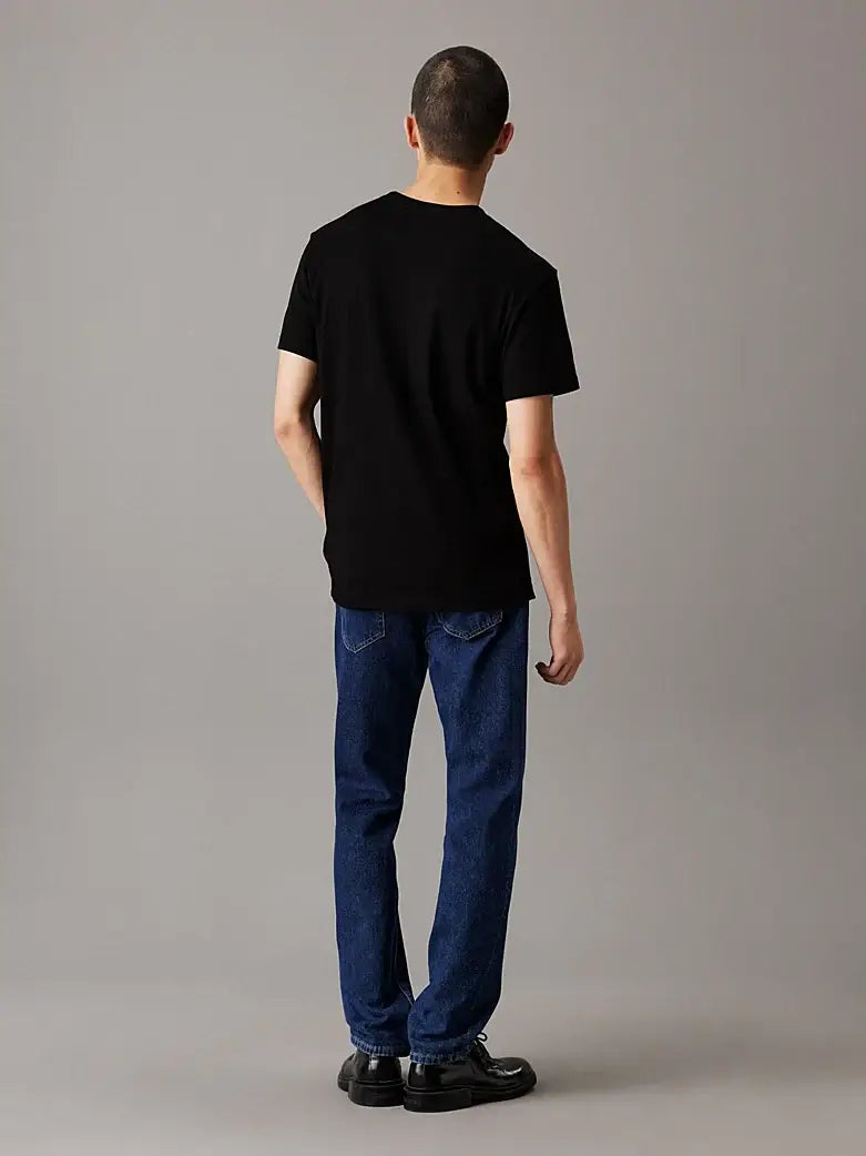 Calvin Klein Essentials 2-Pack T-Shirts – 100% Regenerative Cotton, Black