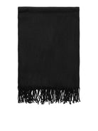 Jack & Jones JACSOLID Black woven scarf lifestyle image - style 12140332