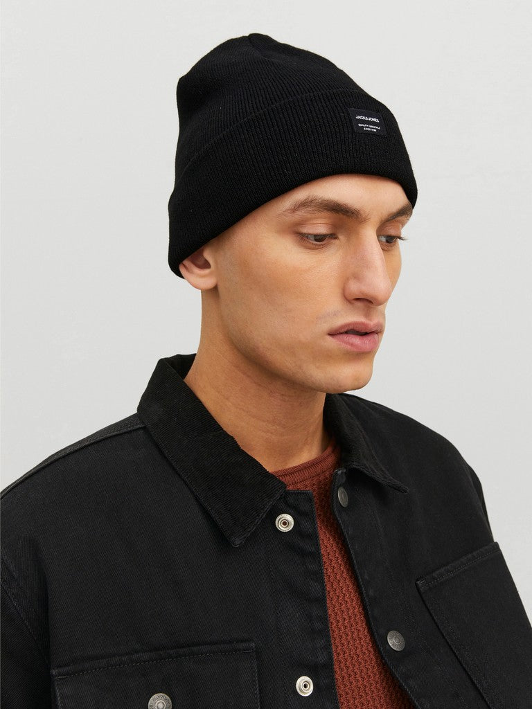 Jack & Jones JACDNA knit beanie - Black