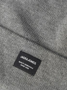 Jack & Jones JACDNA knit beanie - Grey Melange