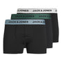 Jack & Jones Jacblack Microfibre Boxers - Black