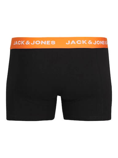 Jack & Jones 3 Pack JacJonas Trunks - Black Multi