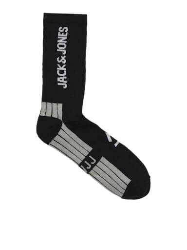 Jack & Jones 5 Pack Jacwes Tennis Sports Socks - Multi ( 7-11 )