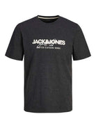 Jack & Jones 3 Pack JJalvis Crew Neck T-Shirts - Green/Blue/Charcoal