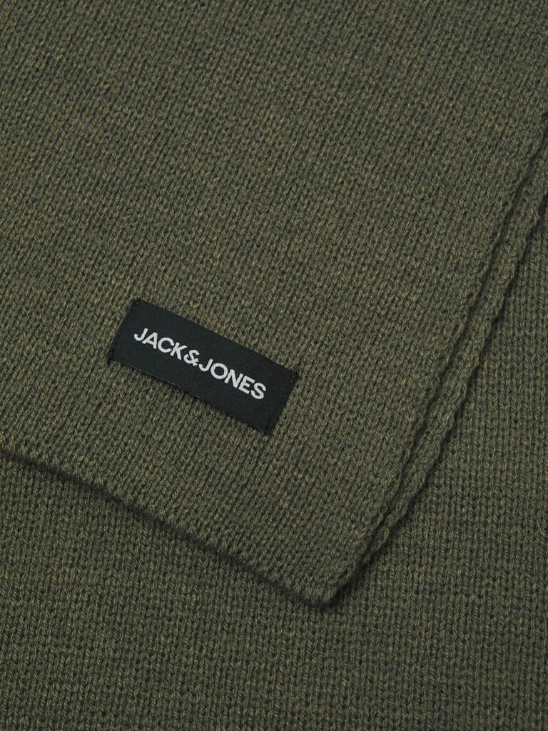 Jack & Jones JACDNA Scarf & Beanie Gift Box | Winter Knit Set for Men