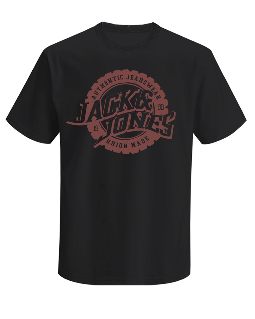 Jack & Jones Men’s 4-Pack Crew Neck Cotton T-Shirts – Black, Green, Beige, White