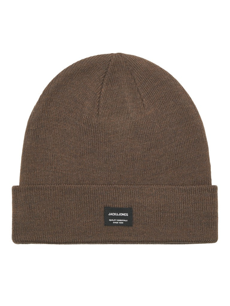 Jack & Jones JACDNA knit beanie - Cocoa
