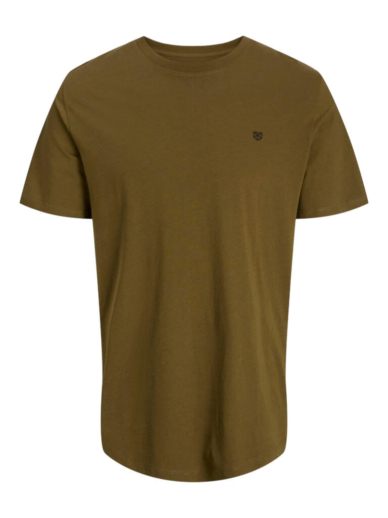 Jack & Jones Men’s 5-Pack Crew Neck T-Shirts – 100% Cotton, Classic Fit