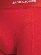 Jack & Jones Bamboo 3 Pack Trunks - Red / Blue / Black