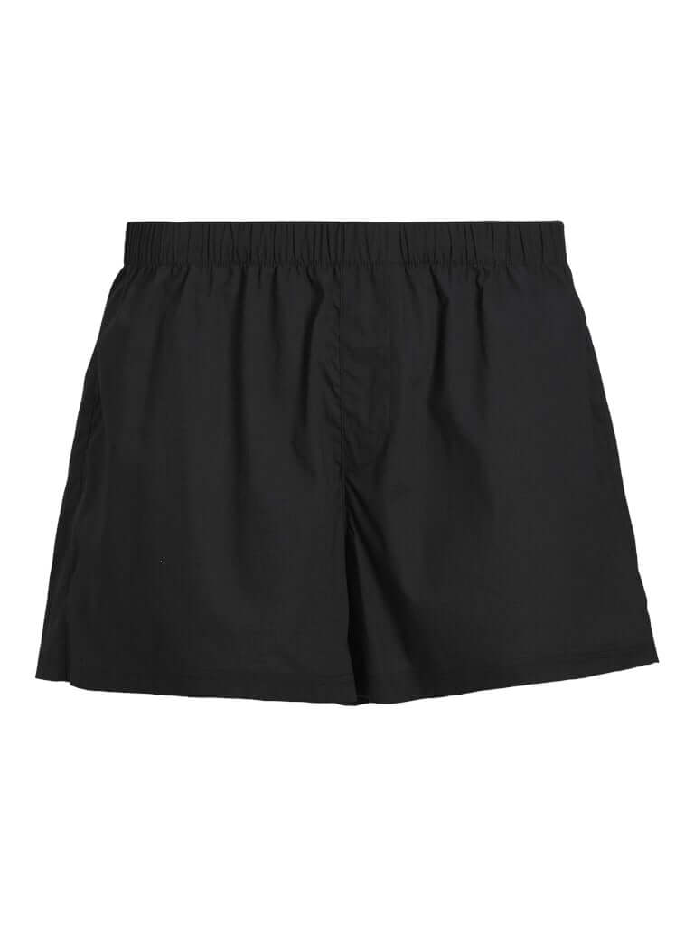 Jack & Jones Jacmilano 3 Pack Woven Boxers 100% Cotton - Indigo / Navy / Black