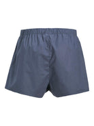 Jack & Jones Jacmilano 3 Pack Woven Boxers 100% Cotton - Indigo / Navy / Black