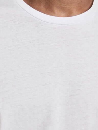 Jack & Jones Men’s 5-Pack Crew Neck T-Shirts – 100% Cotton Multipack