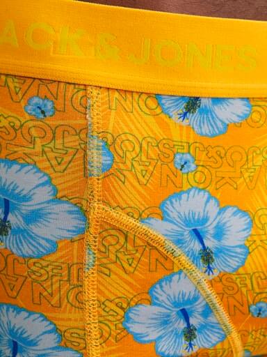 Jack & Jones 3 Pack Jachawaii Trunks - Palace Blue / Irish Green