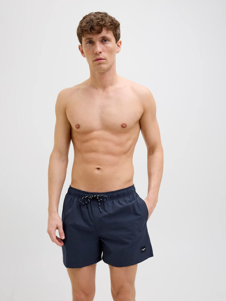 Jack & Jones SOLID Swim Shorts - Navy Blazer