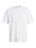 Jack & Jones Men’s 5-Pack JJHugo Crew Neck T-Shirts – 100% Cotton, Loose Fit