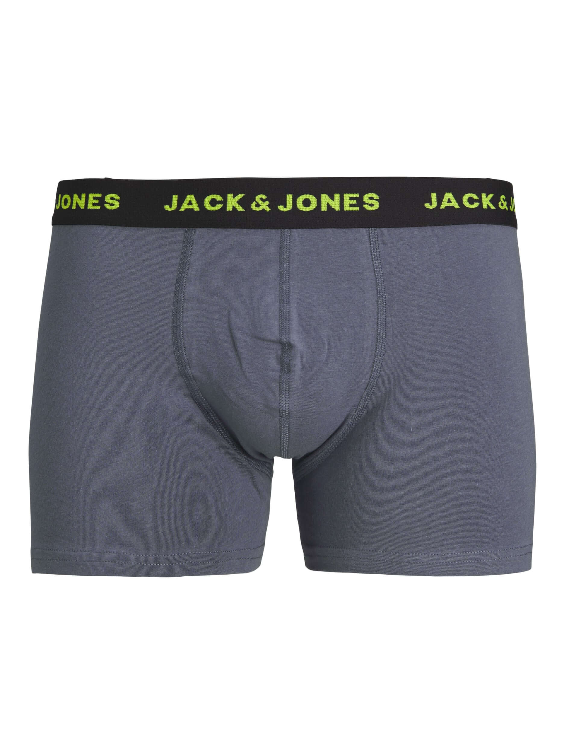 Jack & Jones Jacreese Trunks 5 Pack Cotton Stretch Boxers - Black, Print
