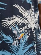 Jack & Jones 1 Pack JJHAWAII AOP Crew Neck 100% Cotton T-Shirt