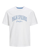 Jack & Jones 1 Pack JJDETROIT Crew Neck 100% Cotton T-Shirt