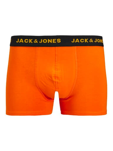 Jack & Jones Jacben 5 Pack Cotton Stretch Solid Trunks - Multi