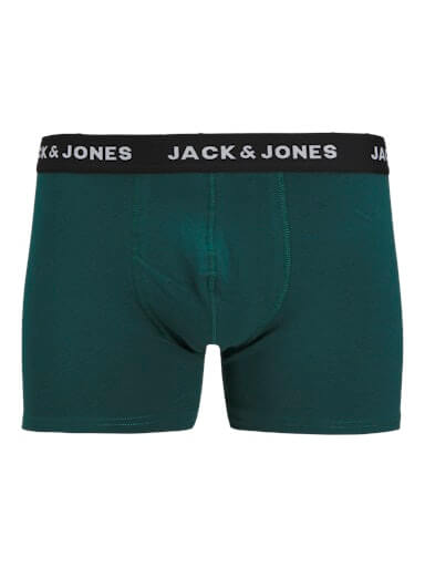 Jack & Jones Jacben 5 Pack Cotton Stretch Solid Trunks - Multi