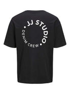 Jack & Jones 1 Pack JJCRINKLE Crew Neck 100% Cotton T-Shirt