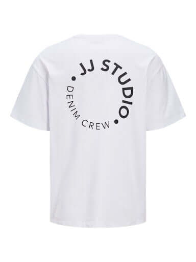 Jack & Jones 1 Pack JJCRINKLE Crew Neck 100% Cotton T-Shirt