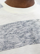 Jack & Jones JJBIRK Striped Crew Neck T-Shirt - Blue Multi