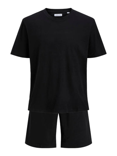 Jack & Jones JACSOLID Men’s Lounge Set – T-Shirt & Shorts | Relaxed Fit