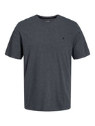 Jack & Jones 5 Pack JJEPAULOS 100% Cotton Crew Neck T-Shirts - Multi