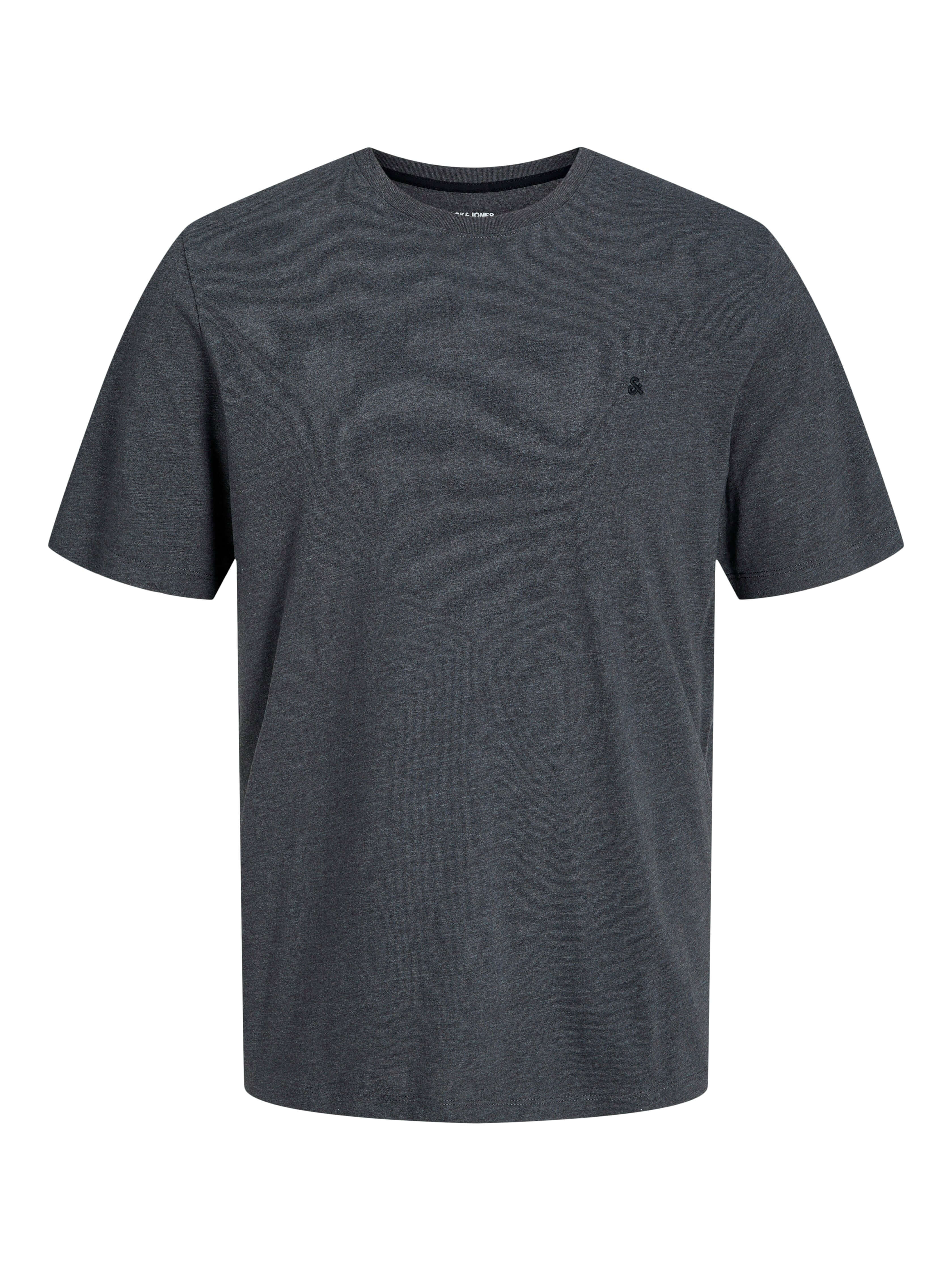 Jack & Jones 5 Pack JJEPAULOS 100% Cotton Crew Neck T-Shirts - Multi
