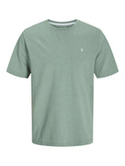 Jack & Jones 5 Pack JJEPAULOS 100% Cotton Crew Neck T-Shirts - Multi