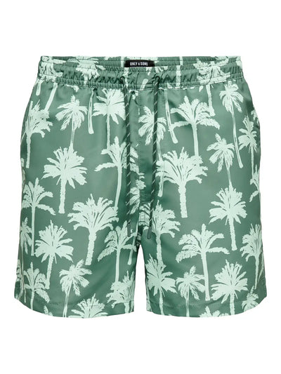Only & Sons Swim Shorts – Men's Recycled Polyester Beach Trunks