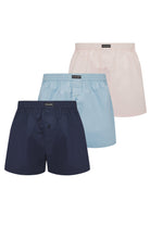 Lyle & Scott Jericho 3-Pack Woven Boxers Blue Multi - Image 1