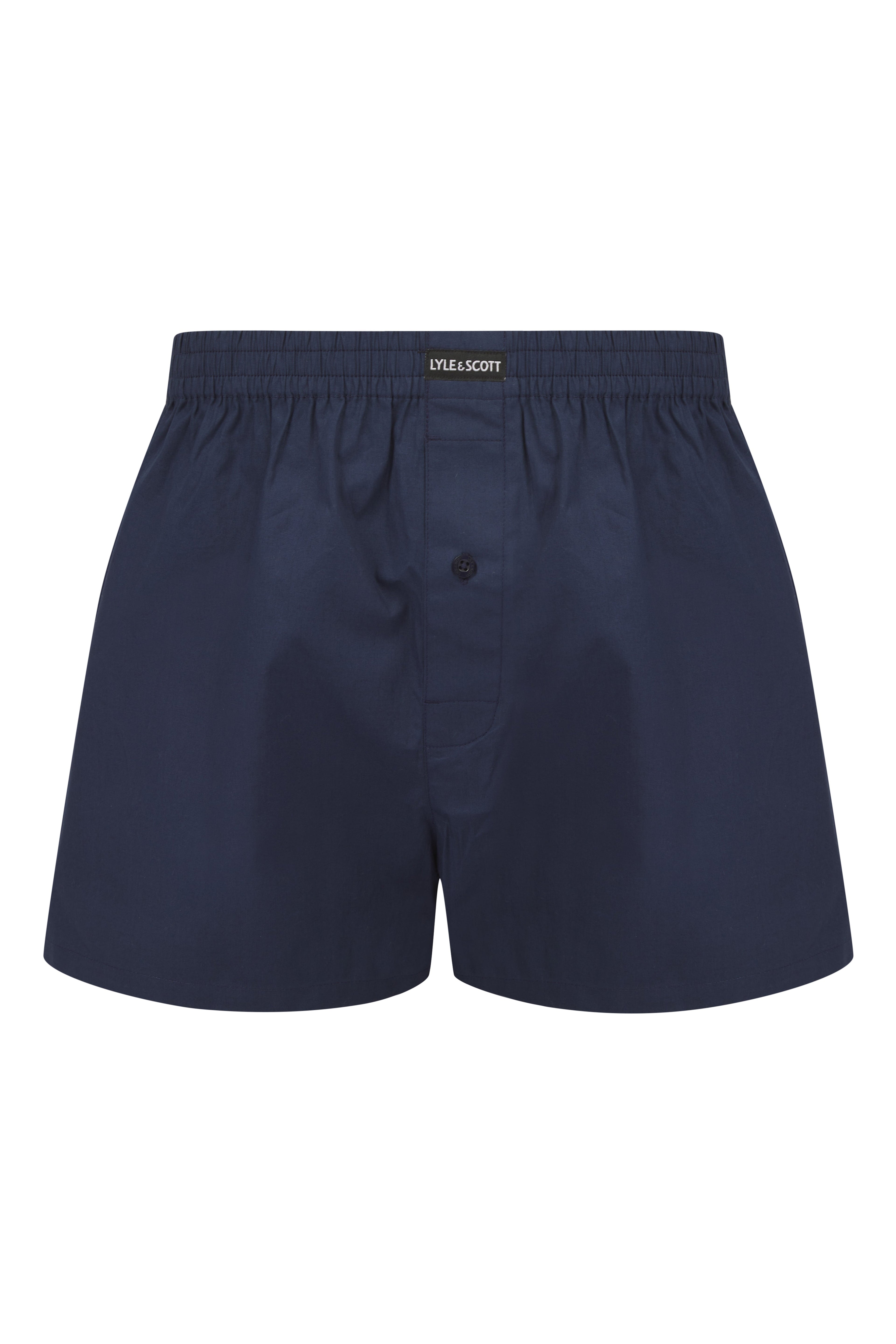 Lyle & Scott Jericho 3-Pack Woven Boxers Blue Multi - Image 2