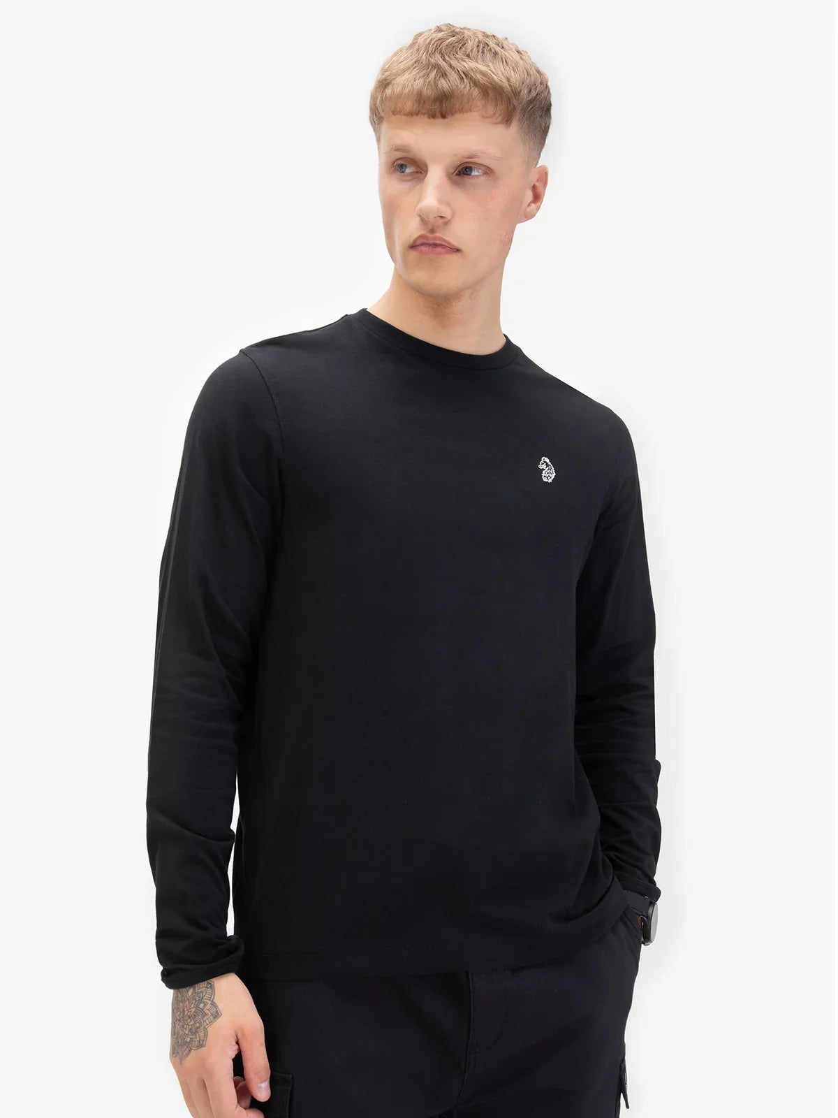 LUKE 1977 Johnys long sleeve T-shirt - Black