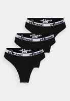 Ellesse JENIFA 3 Pack Women Briefs -Black