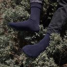 KLUE men's merino wool socks - Navy - UK 7.5-11