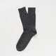 KLUE men's silk wool dust star socks - Black - UK 7.5-11