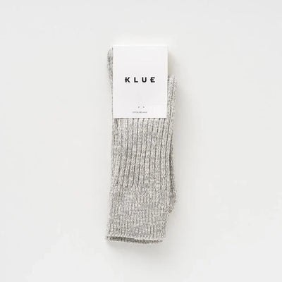 KLUE Men's Cotton Melange Socks – Blue, UK 7.5–11