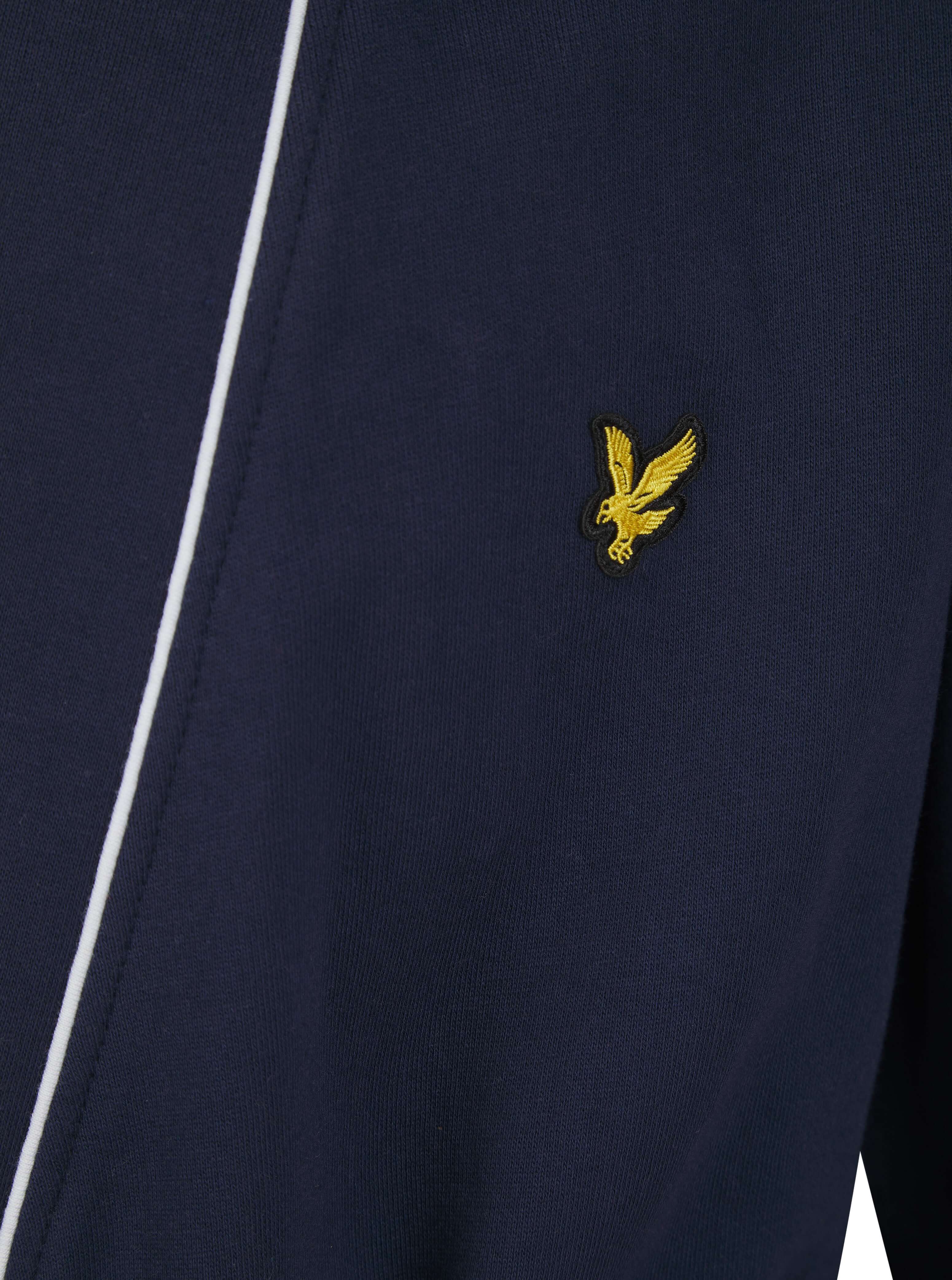 Lyle & Scott Men’s Kobe Classic Kimono Bathrobe - Peacoat