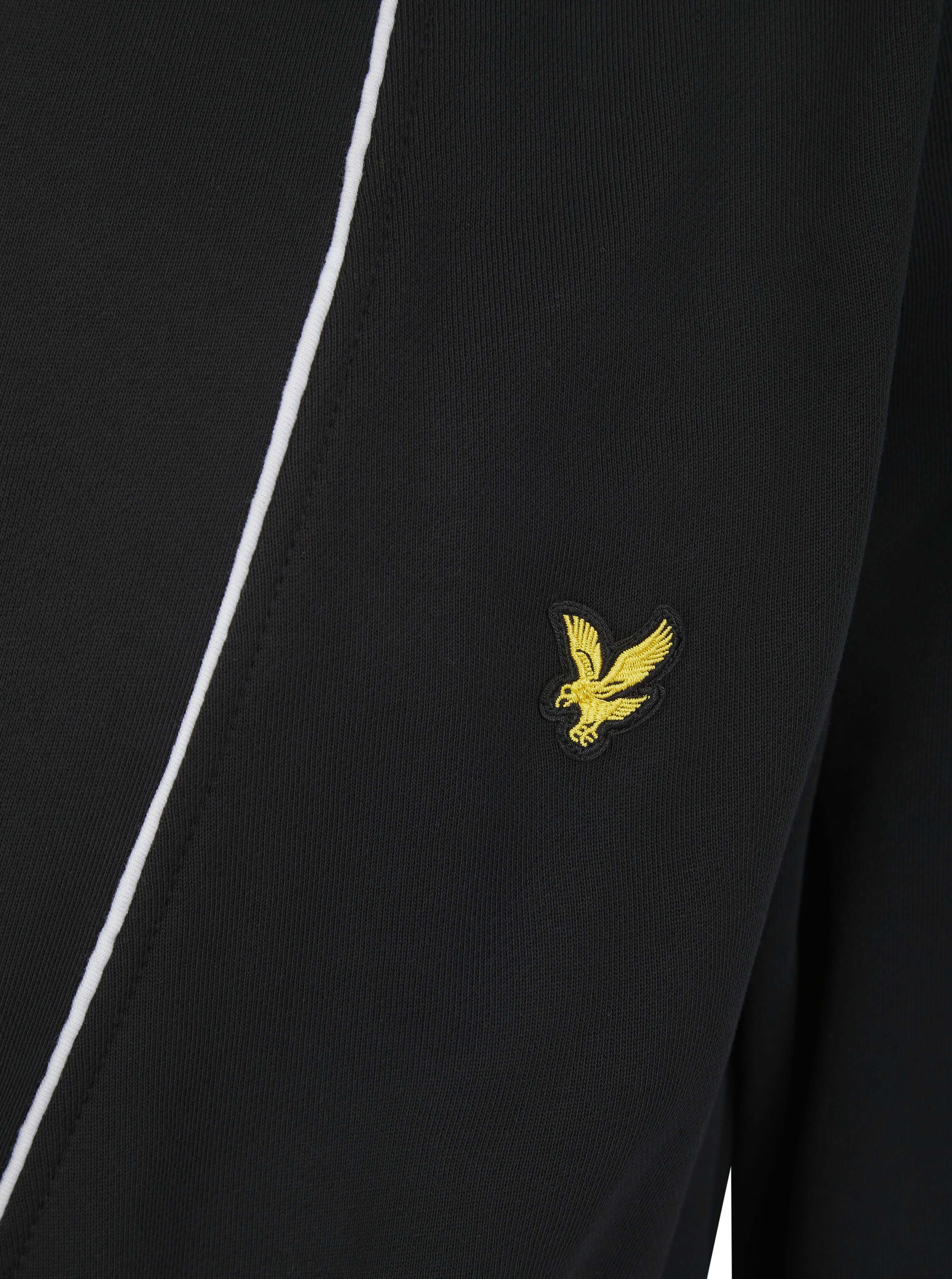 Lyle & Scott Men’s Kobe Classic Kimono Bathrobe - Black