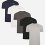 Nicce Mens 5 Pack Layette Nightwear T-Shirt - 100% Cotton