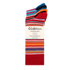 Oddballs Stripes Bundle 6 Pack Sock Bundle - Multi