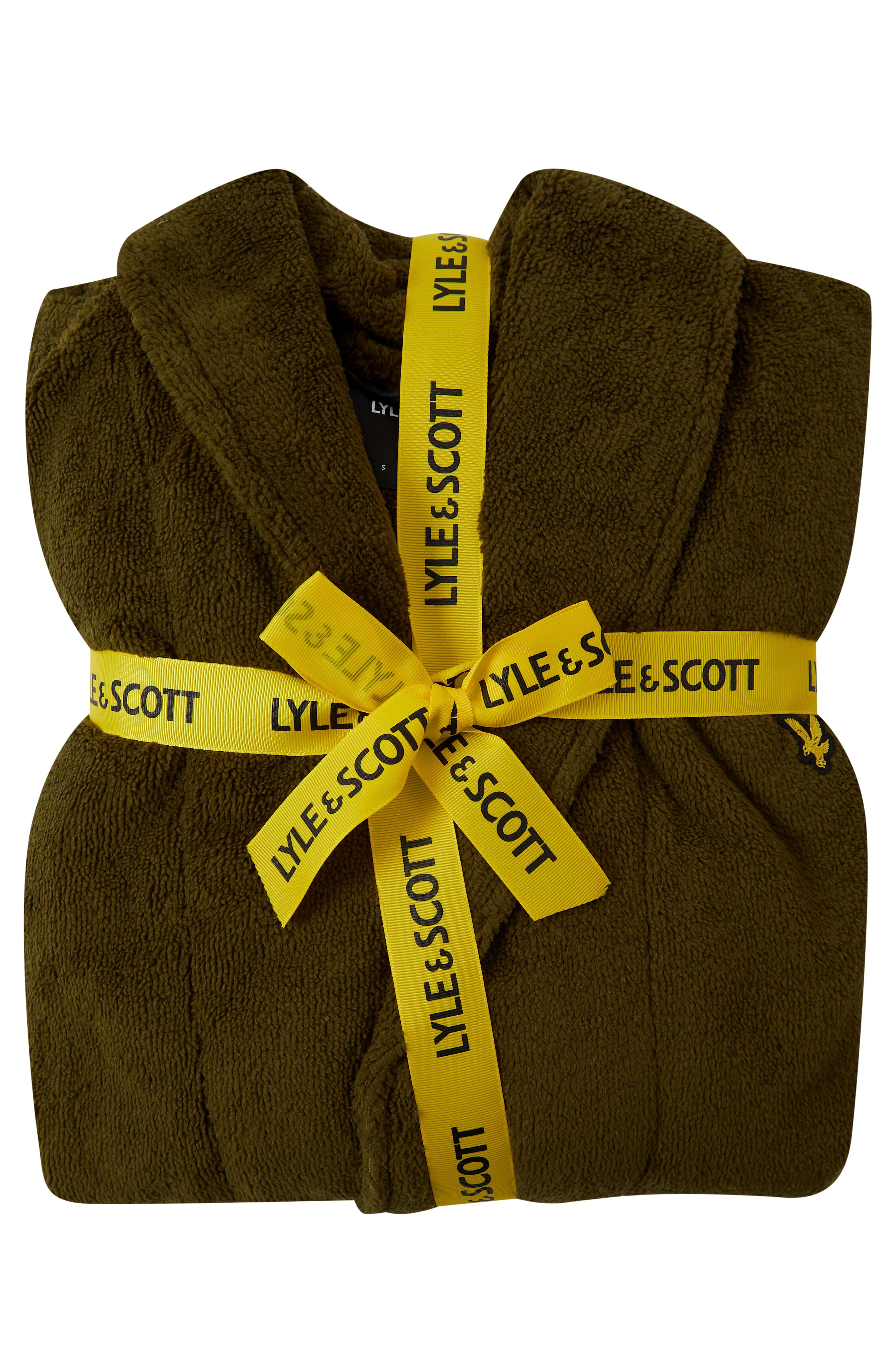 Lyle & Scott Lucas Bathrobe - Dark Olive