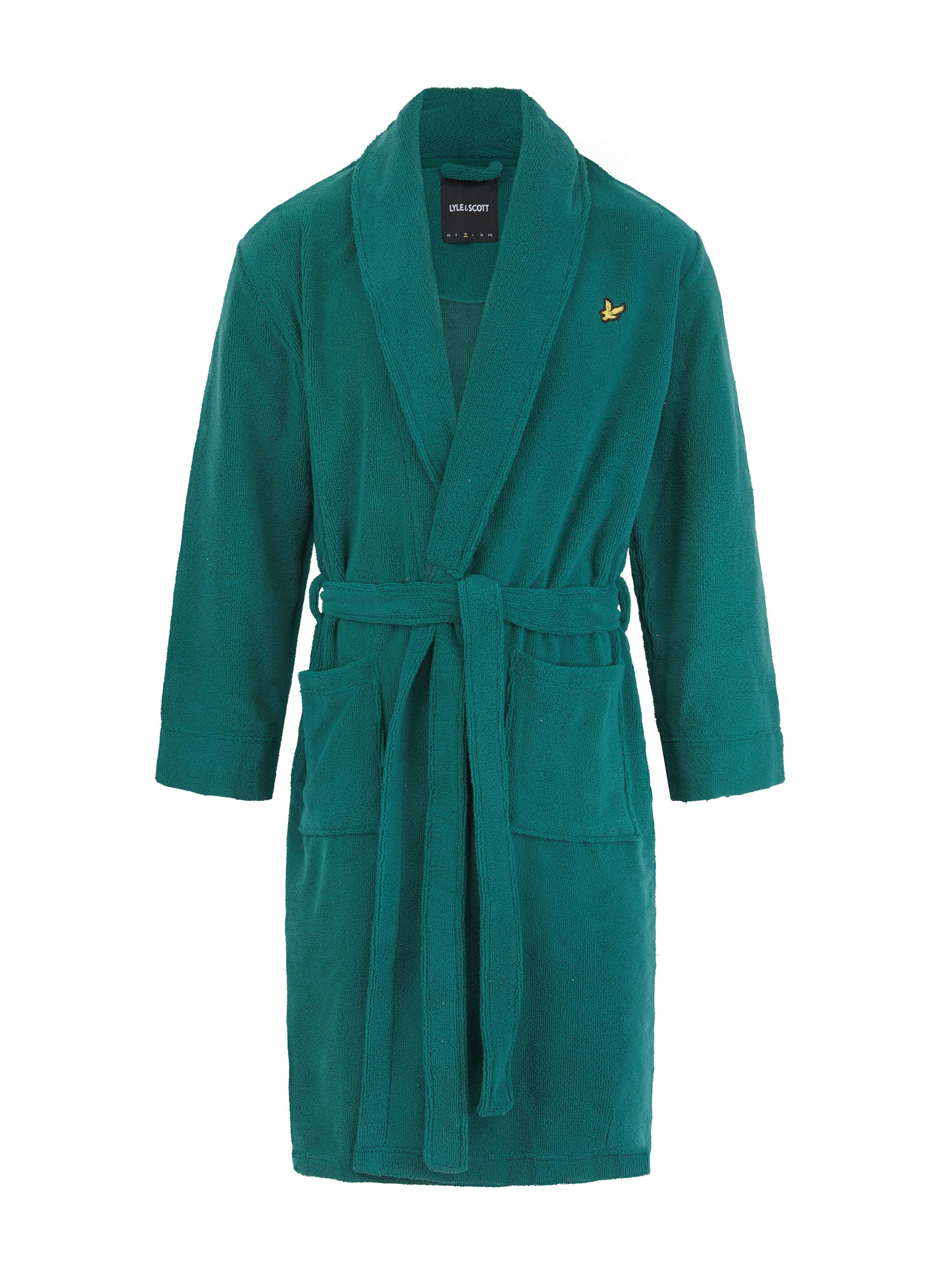 Lyle & Scott Lucas Bathrobe - Bayberry