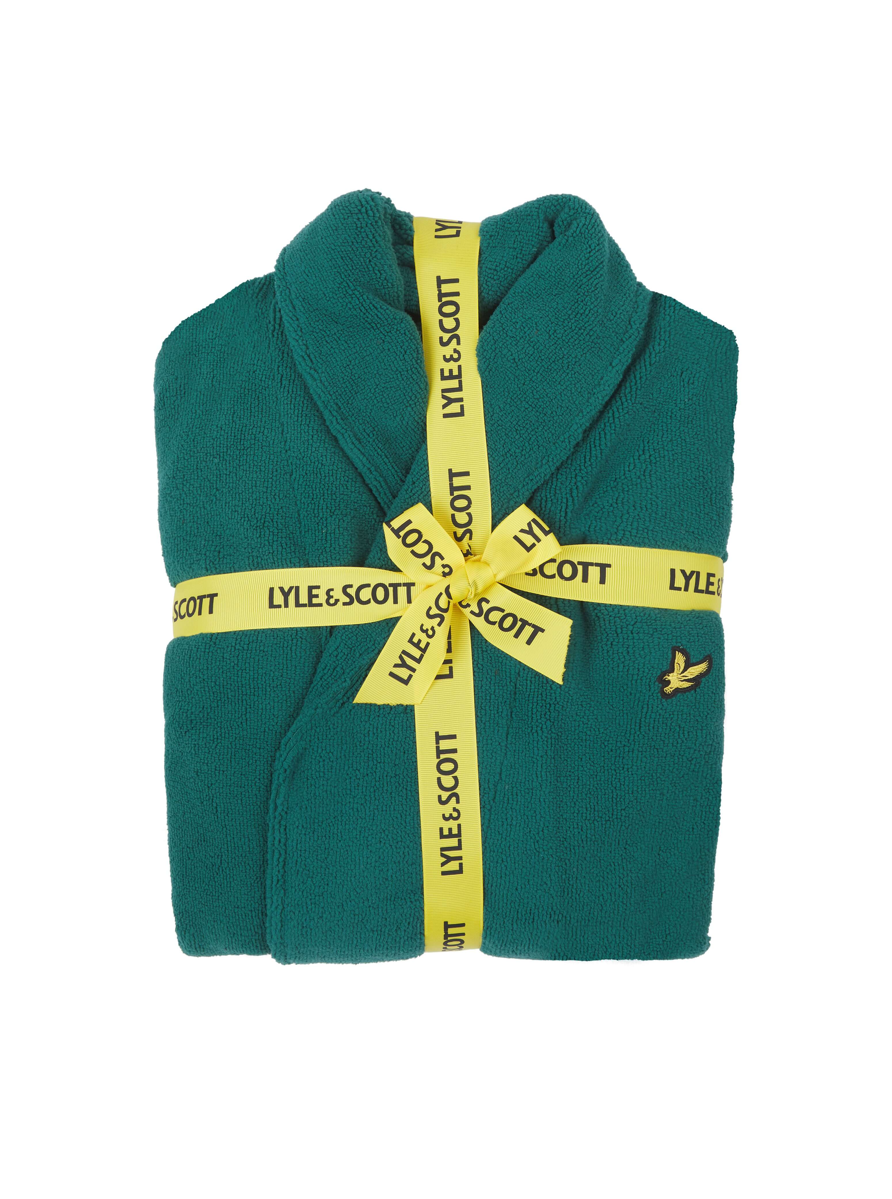 Lyle & Scott Lucas Bathrobe - Bayberry