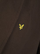 Lyle & Scott Lucas Towelling Dressing Gown Brown - Image 2